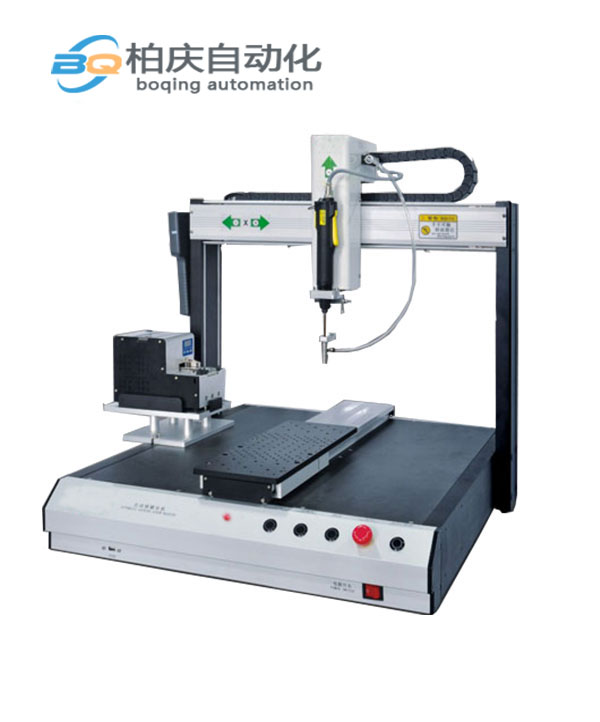 單頭單平臺吸附式全自動螺絲機